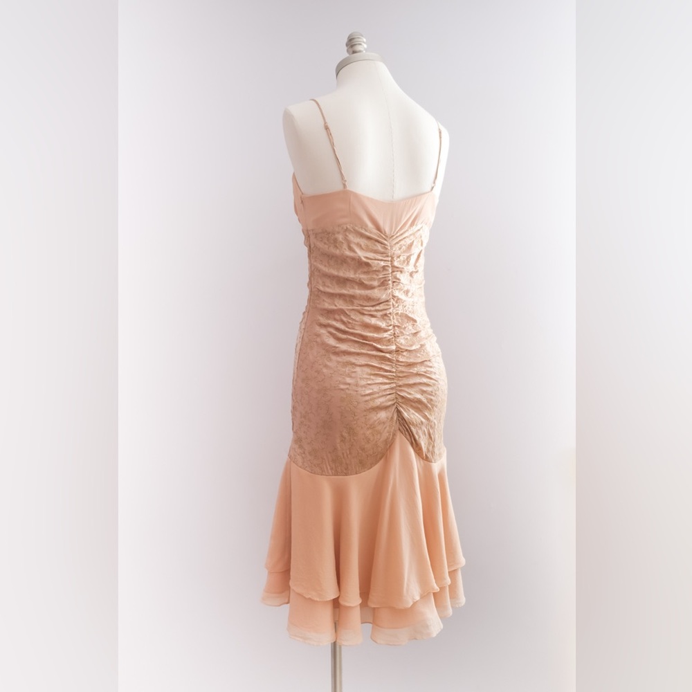 Vintage Betsey Johnson Y2K Silk Midi Dress - Picture 7 of 14